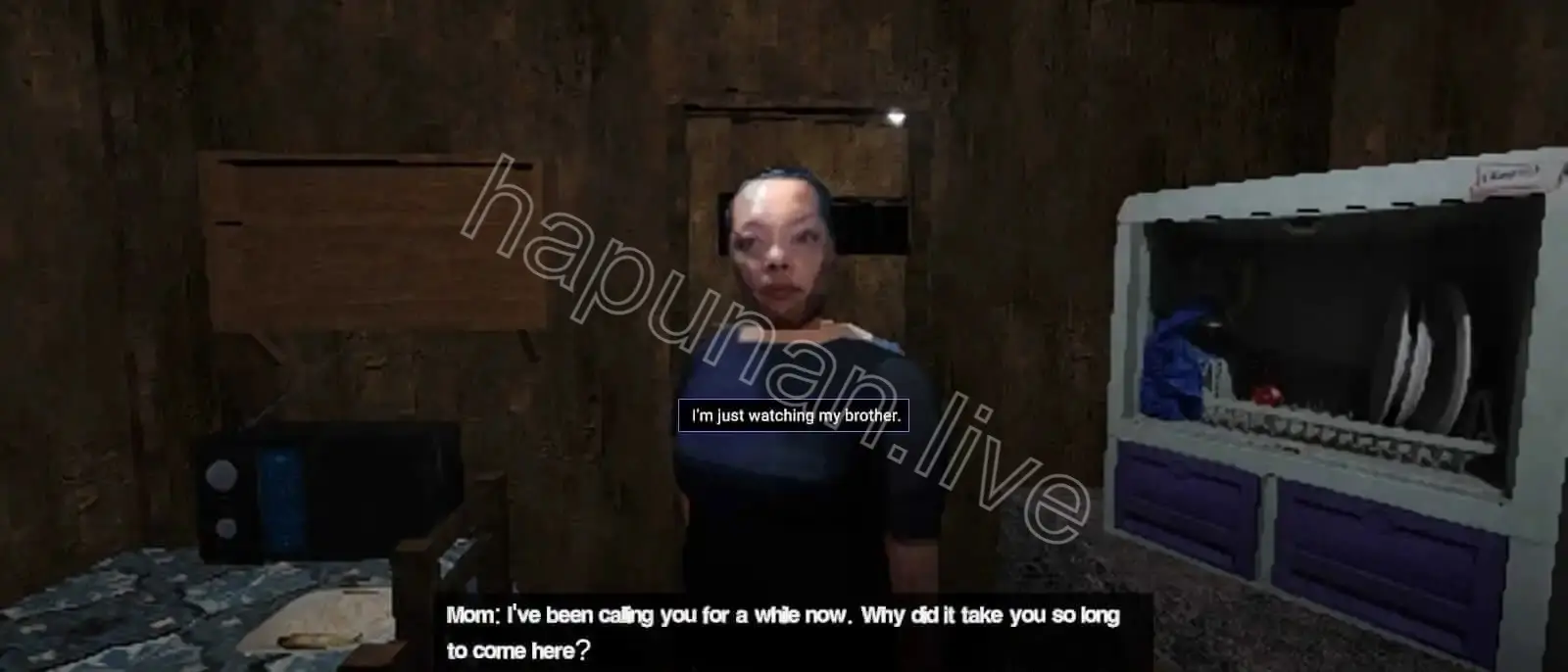 Screenshot of Hapunan Horror Storyline